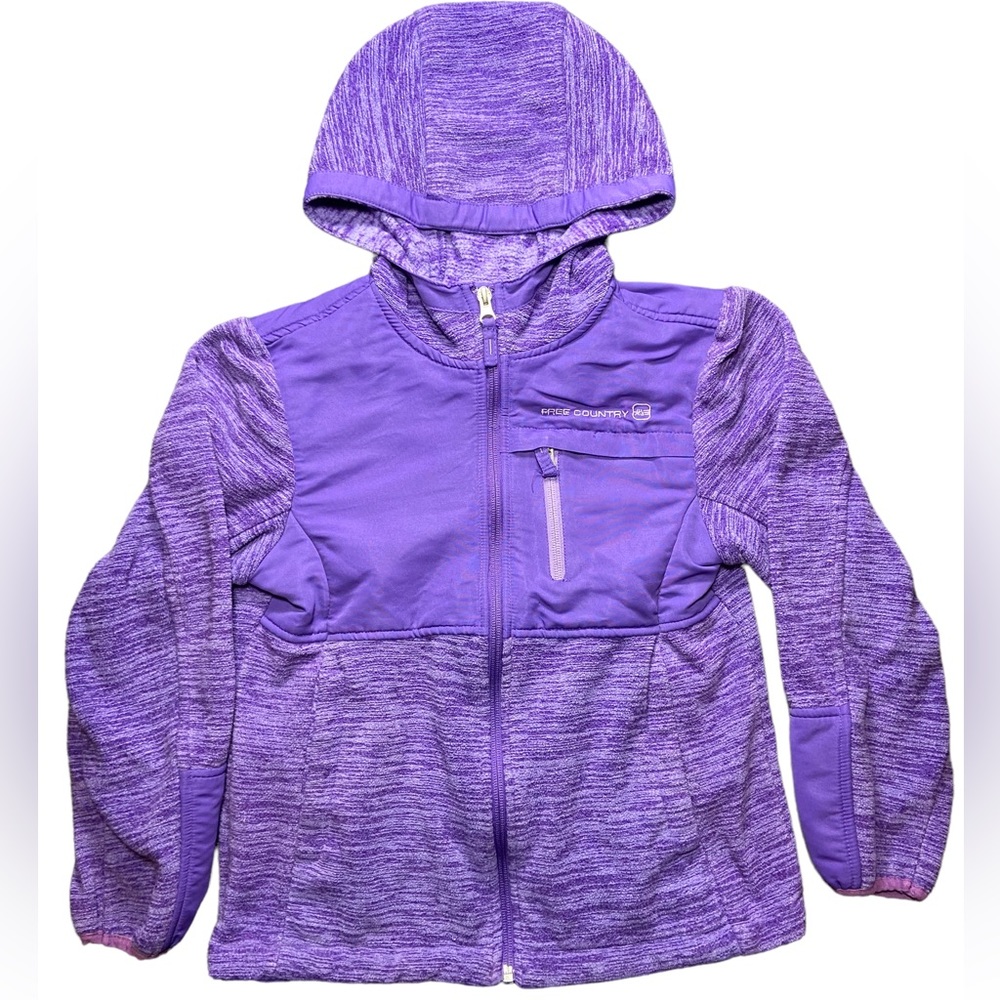 FREE COUNTRY GIRLS HOODED SWEATSHIRT SIZE LARGE